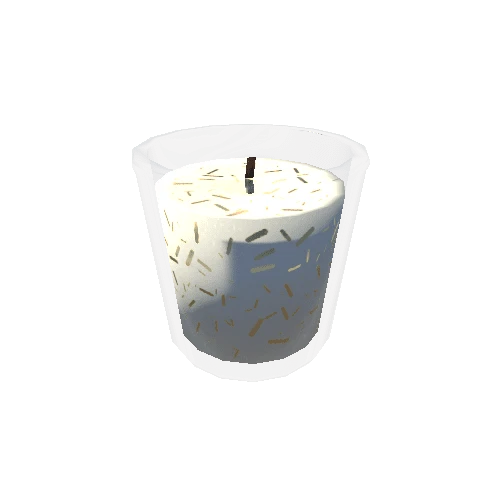 RMH Candle White Lit